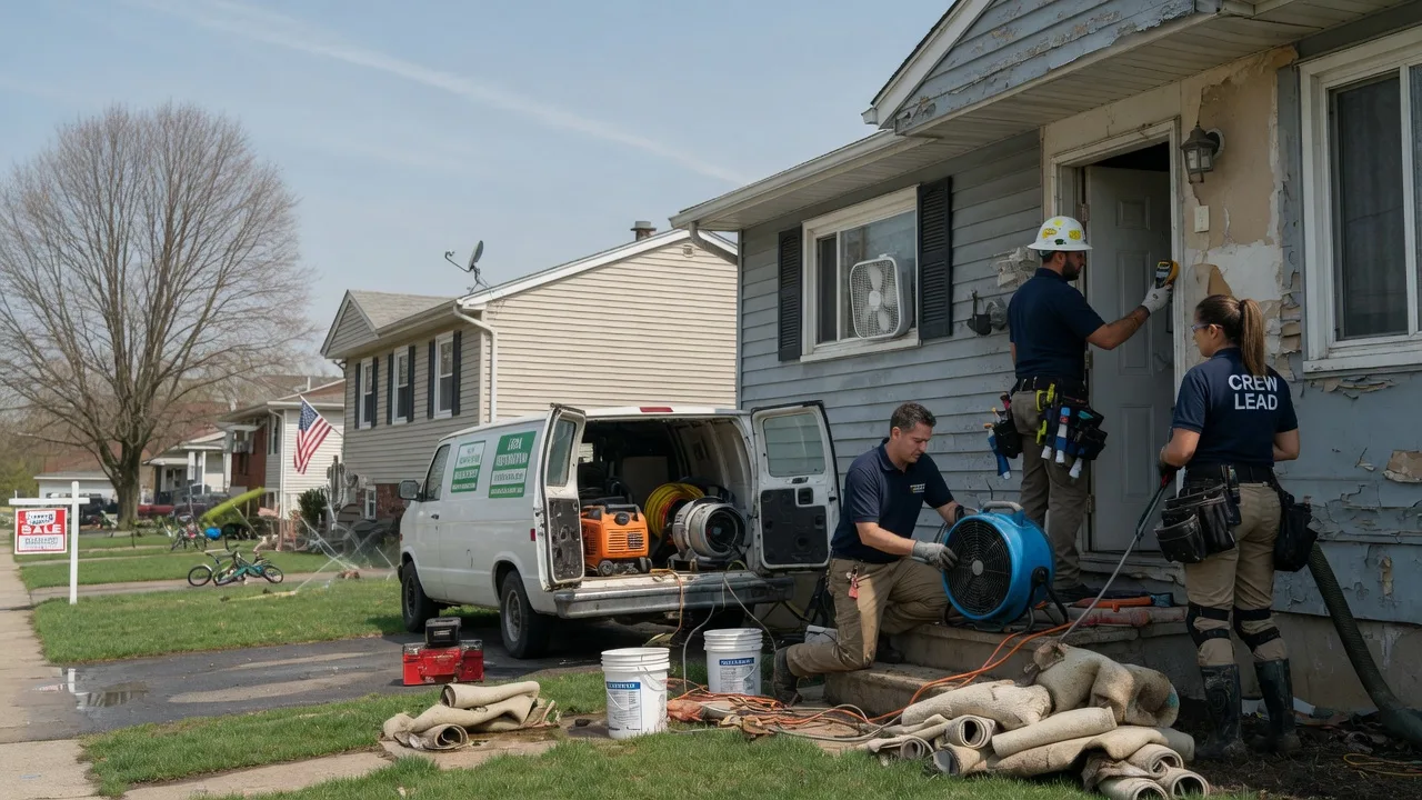Flood Cleanup in Strongsville, OH near me
