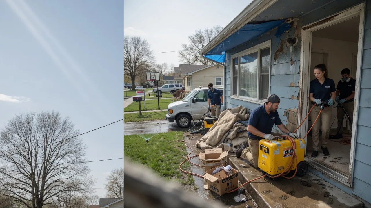 Basement Flood Cleanup in Strongsville, OH near me